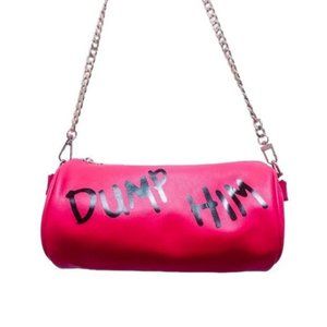 Dump Him iron on Sticker heat Transfer for Juicy Couture Purses